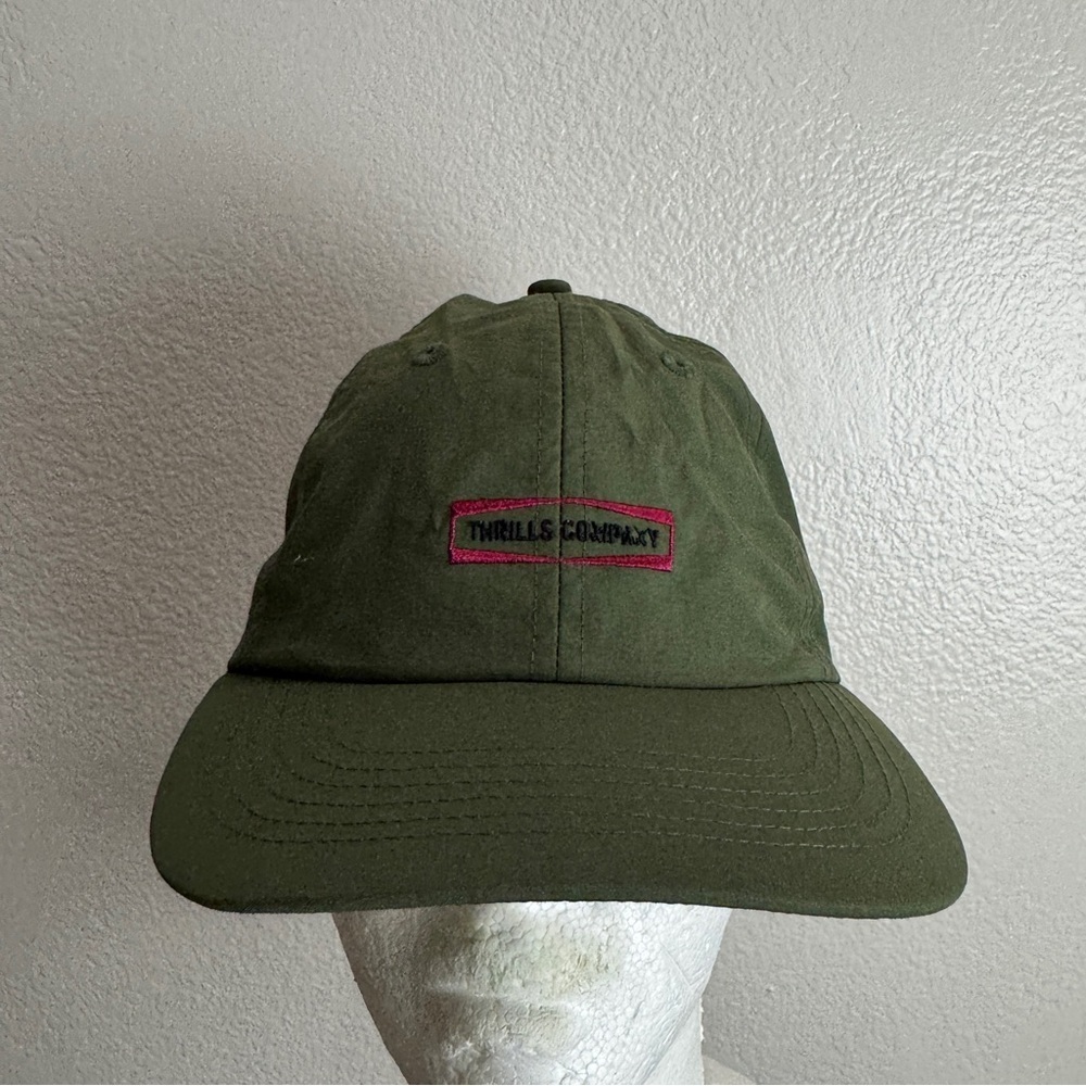 Thrills Minimal Issued 6 Panel Hat Mild Army OSFM